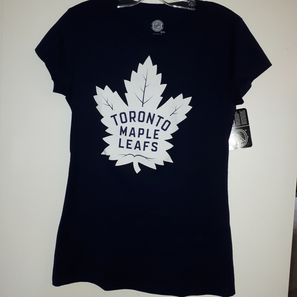 NWT NHL LADIES Toronto Maple  Leafs T-Shirt - Picture 1 of 2